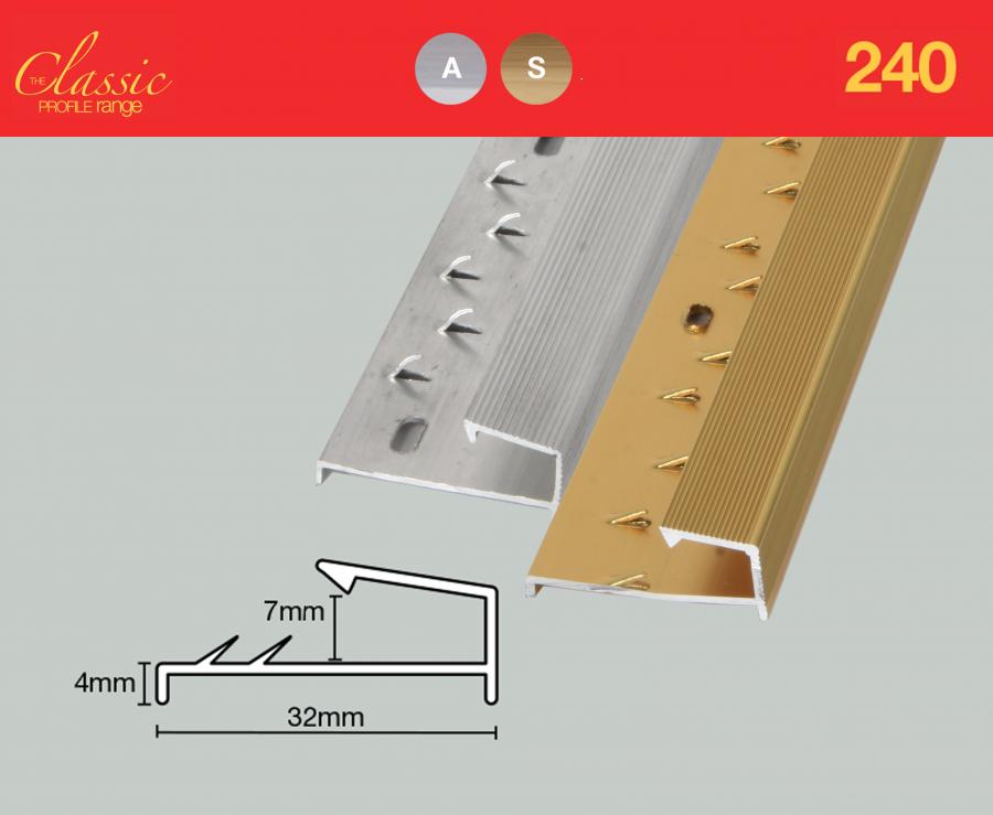 240 Square Edge Raised Base Floorwise