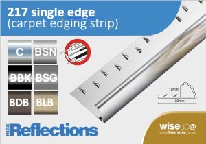 217 - Single Edge (Carpet Edging Strip)