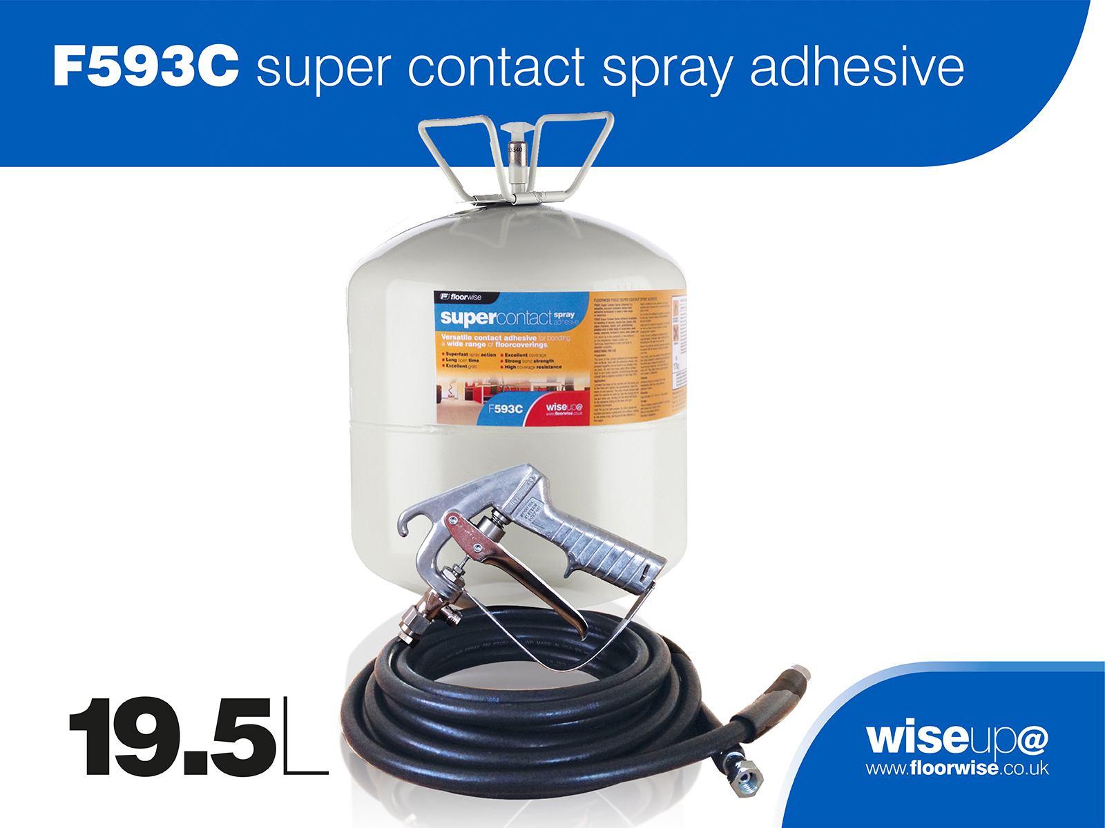 F593C Super Contact Spray Adhesive - Floorwise