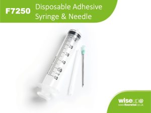 F7250 Disposable Adhesive Syringe & Needle