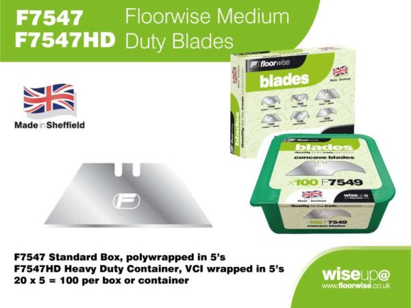 F7547 - Floorwise Medium Duty Blades