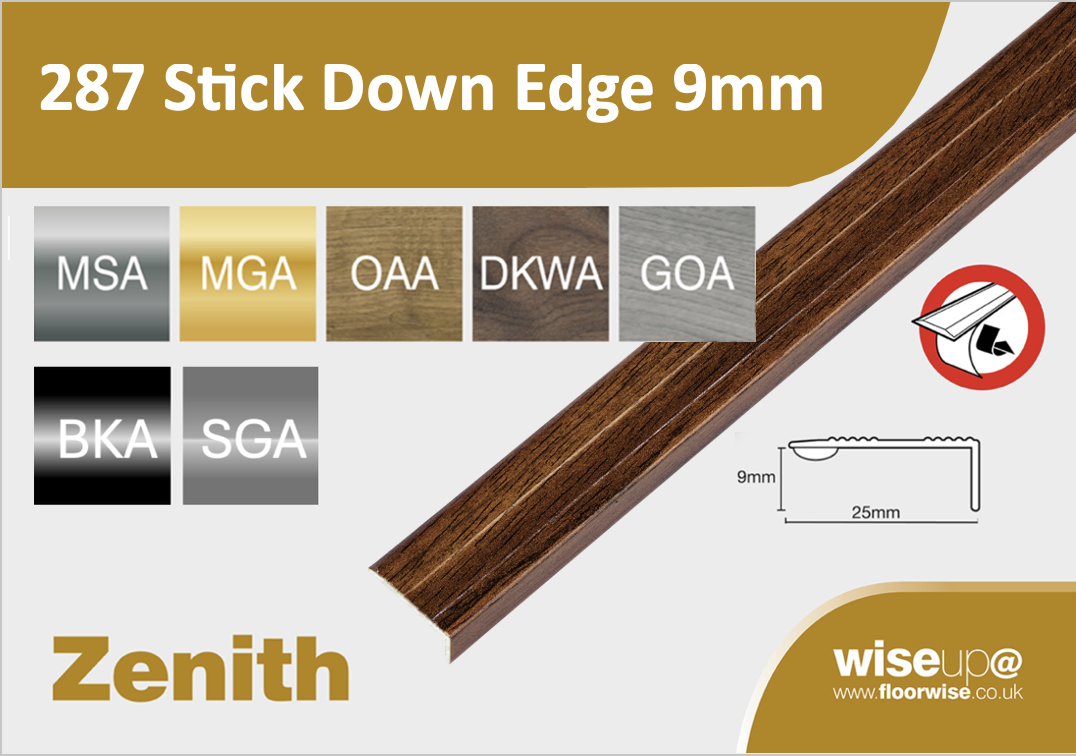 287 - Stick Down Edge 9mm